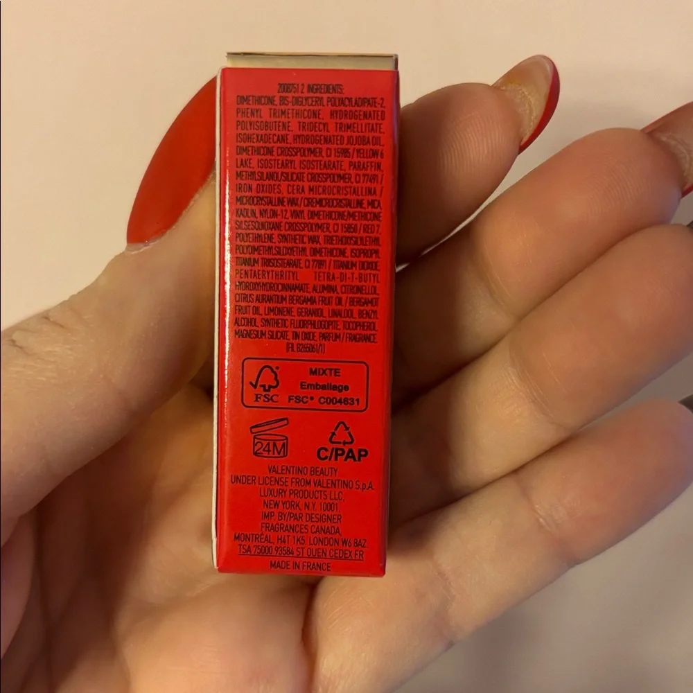 Valentino Lipstick In 219A Star Studded Matte